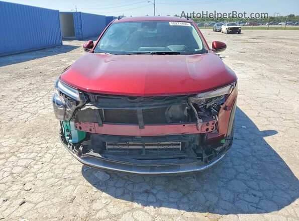 KL77LHEP3SC136745 2025 CHEVROLET TRAX Burgundy Դիմացի տեսք