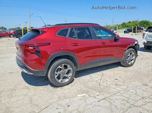 KL77LHEP3SC136745 2025 CHEVROLET TRAX Burgundy Հետևի աջ