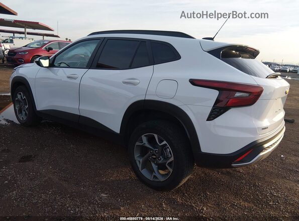 KL77LHEP3SC185797 2025 CHEVROLET TRAX White Задня ліва чверть