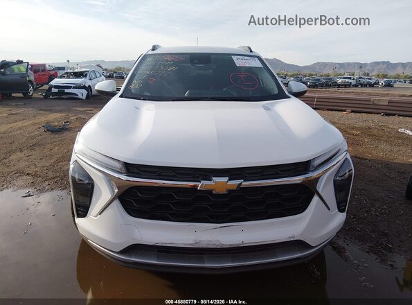 KL77LHEP3SC185797 2025 CHEVROLET TRAX White Вид спереду