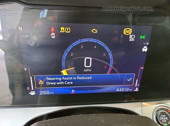 KL77LHEP3SC202727 2025 CHEVROLET TRAX Gray Вид щитка приладів