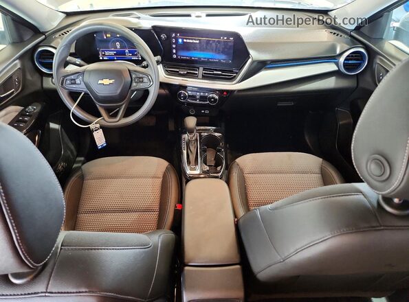 KL77LHEP3SC202727 2025 CHEVROLET TRAX Gray Вид панелі приладів