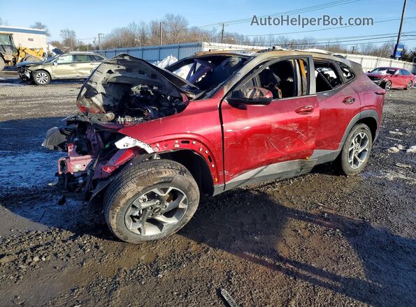 KL77LHEP3SC232357 2025 CHEVROLET TRAX Maroon Հետևի ձախ