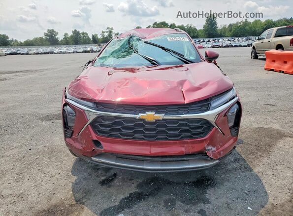 KL77LHEP3SC273572 2025 CHEVROLET TRAX Red Widok z przodu