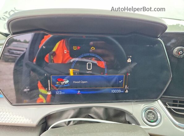 KL77LHEP3SC307462 2025 CHEVROLET TRAX Gray Instrument cluster view