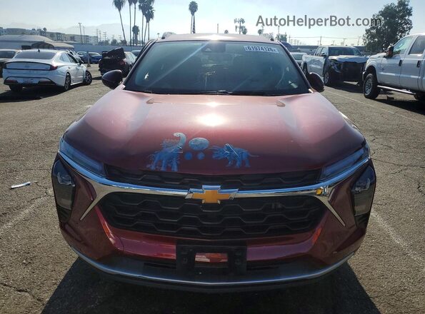 KL77LHEP4SC266808 2025 CHEVROLET TRAX Burgundy Դիմացի տեսք