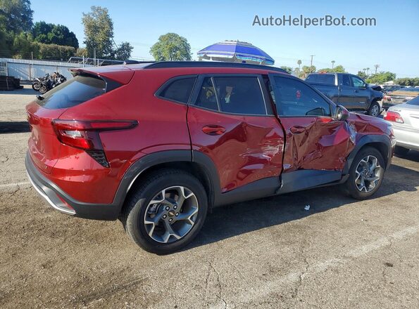 KL77LHEP4SC266808 2025 CHEVROLET TRAX Burgundy Հետևի աջ