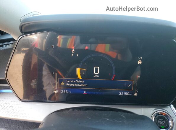 KL77LHEP4SC266808 2025 CHEVROLET TRAX Burgundy Սարքավորումների վահանակի տեսք