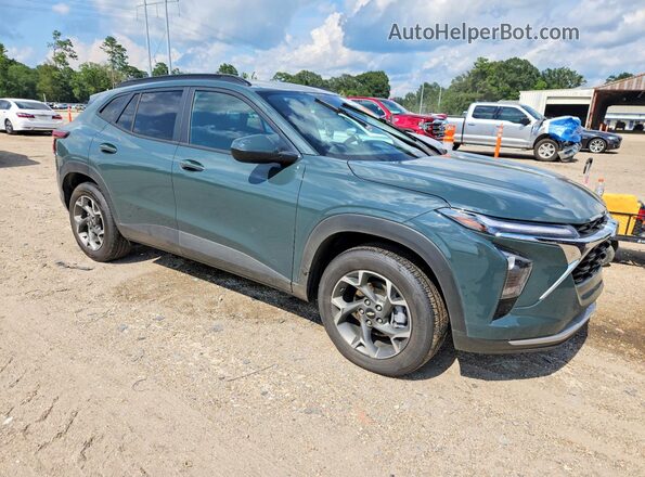 KL77LHEP4SC308295 2025 CHEVROLET TRAX Blue Front right