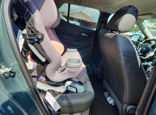 KL77LHEP4SC308295 2025 CHEVROLET TRAX Blue Rear interior view