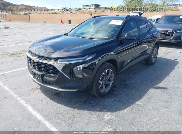 KL77LHEP4TC093695 2026 CHEVROLET TRAX Black Առջևի ձախ երեք քառորդ տեսարան