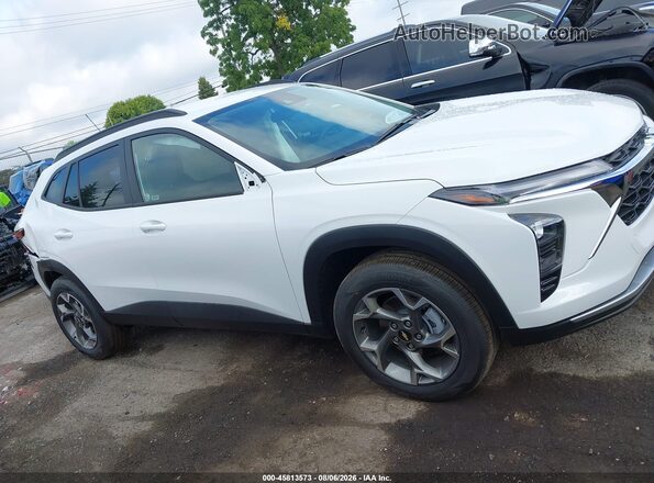 KL77LHEP4TC187348 2026 CHEVROLET TRAX White უკანა სალონის ხედი