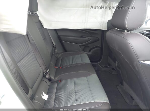 KL77LHEP4TC187348 2026 CHEVROLET TRAX White VIN კოდის სტიკერის ხედი