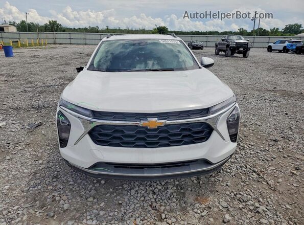 KL77LHEP5SC008779 2025 CHEVROLET TRAX White Vista frontal