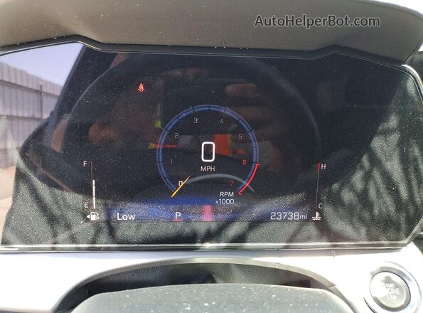 KL77LHEP5SC239603 2025 CHEVROLET TRAX Серебряный Вид щитка приборов