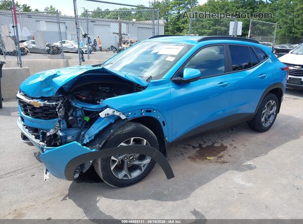 KL77LHEP5SC299266 2025 CHEVROLET TRAX Blue Przód lewy