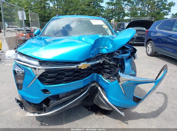 KL77LHEP5SC299266 2025 CHEVROLET TRAX Blue Widok zestawu wskaźników