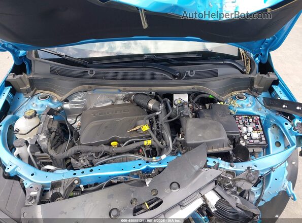KL77LHEP5SC299266 2025 CHEVROLET TRAX Blue Widok z tyłu