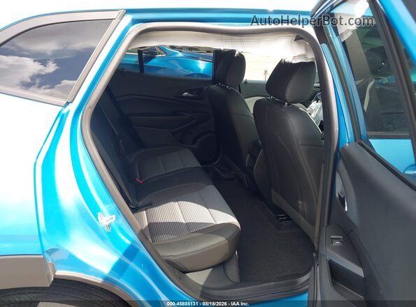 KL77LHEP5SC299266 2025 CHEVROLET TRAX Blue Widok naklejki z numerem VIN