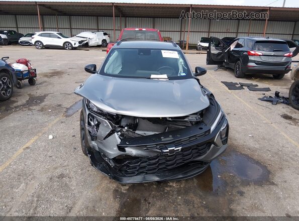 KL77LHEP5TC154469 2026 CHEVROLET TRAX Gray Вид щитка приладів