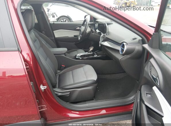 KL77LHEP6SC239240 2025 CHEVROLET TRAX Red წინა სალონის ხედი