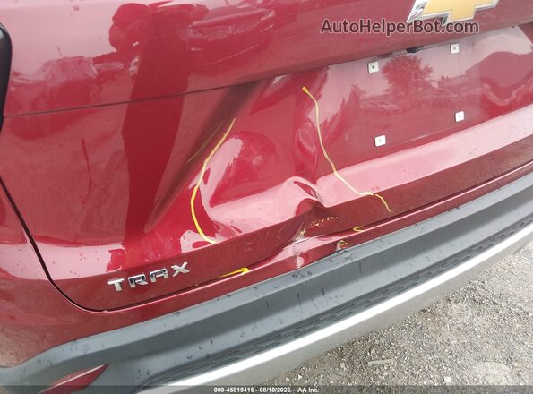 KL77LHEP6SC239240 2025 CHEVROLET TRAX Red წინა ხედი