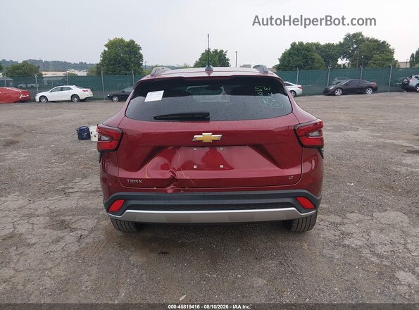 KL77LHEP6SC239240 2025 CHEVROLET TRAX Red 