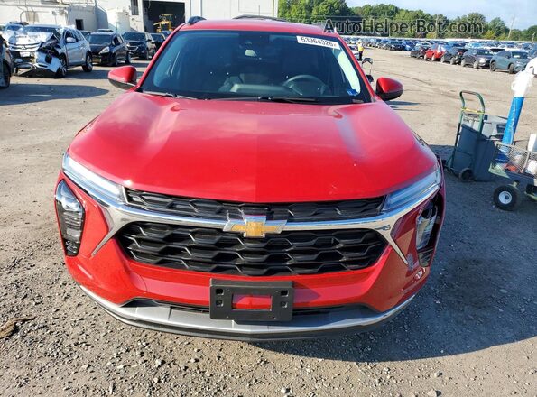 KL77LHEP6TC065672 2026 CHEVROLET TRAX Red Vista frontal