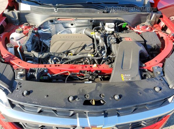 KL77LHEP6TC065672 2026 CHEVROLET TRAX Red Vista del compartimento del motor