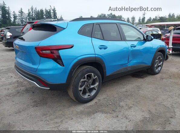 KL77LHEP6TC119634 2026 CHEVROLET TRAX Blue Задня права чверть