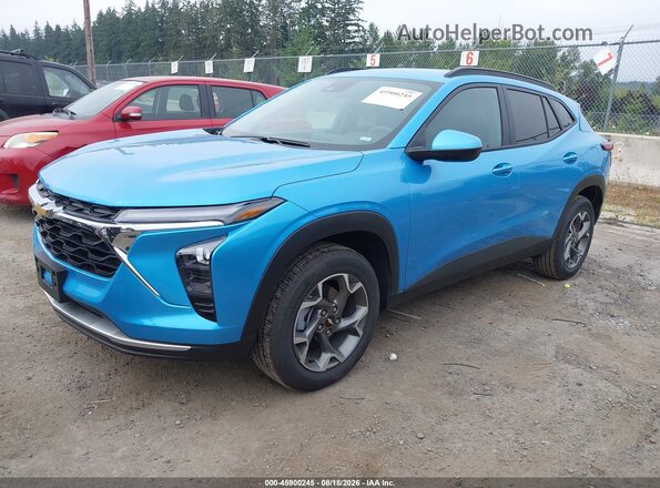 KL77LHEP6TC119634 2026 CHEVROLET TRAX Blue Передня ліва чверть