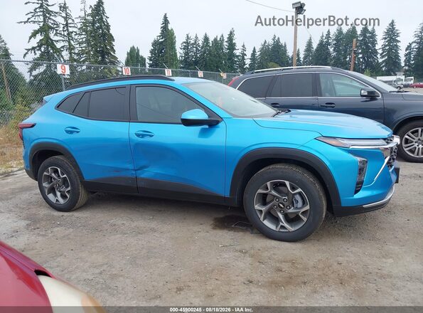 KL77LHEP6TC119634 2026 CHEVROLET TRAX Blue Вид задньої частини салону