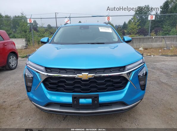 KL77LHEP6TC119634 2026 CHEVROLET TRAX Blue Вид щитка приладів