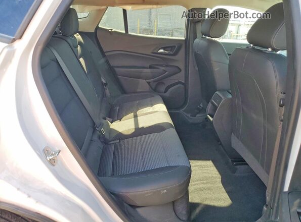 KL77LHEP7SC026443 2025 CHEVROLET TRAX White უკანა სალონის ხედი