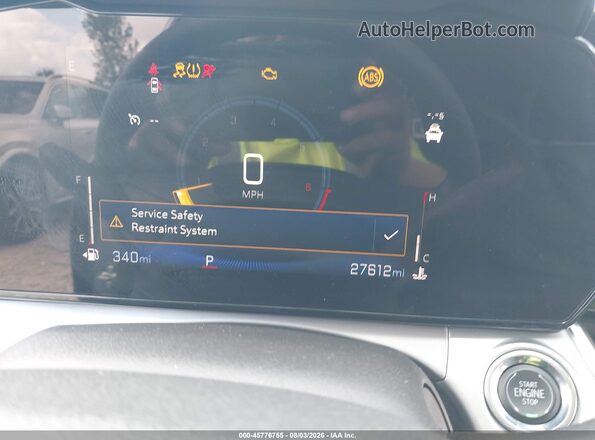 KL77LHEP7SC200785 2025 CHEVROLET TRAX Серебряный Вид задних сидений