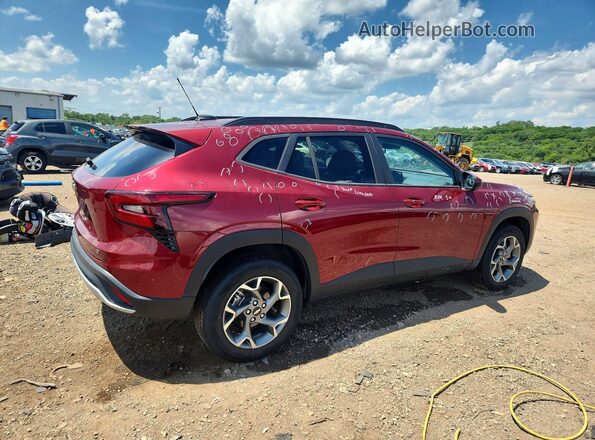 KL77LHEP7SC209566 2025 CHEVROLET TRAX Burgundy Rear right