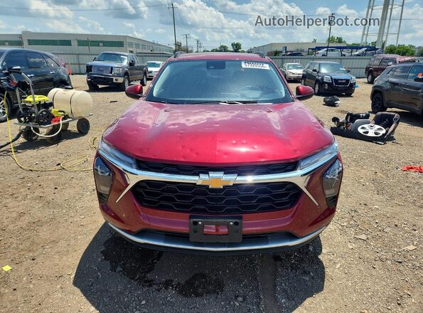 KL77LHEP7SC209566 2025 CHEVROLET TRAX Burgundy Front view
