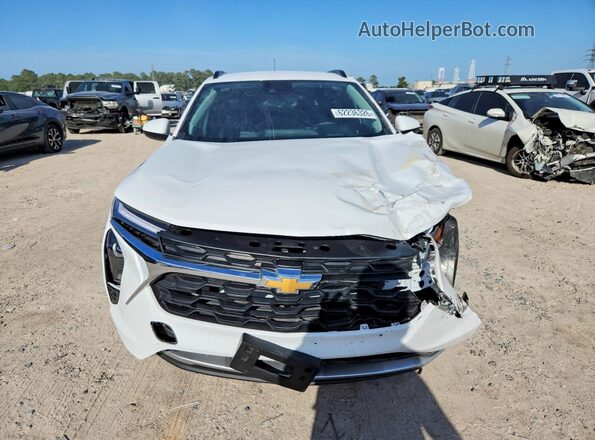 KL77LHEP7SC243636 2025 CHEVROLET TRAX White წინა ხედი
