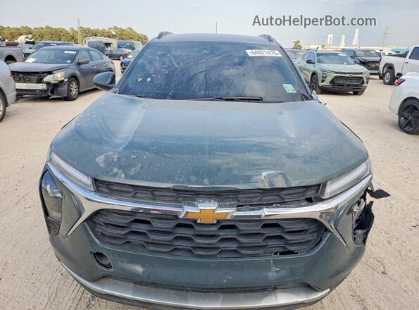 KL77LHEP8SC052422 2025 CHEVROLET TRAX Green Front view