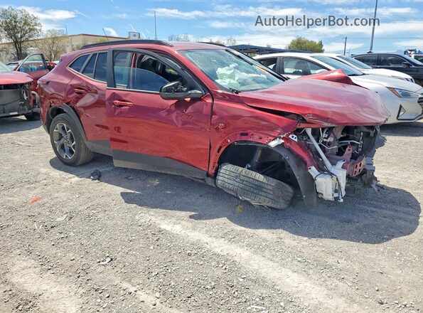 KL77LHEP9SC154733 2025 CHEVROLET TRAX Burgundy Front right
