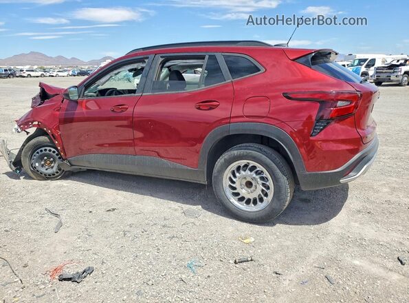 KL77LHEP9SC154733 2025 CHEVROLET TRAX Burgundy Rear left