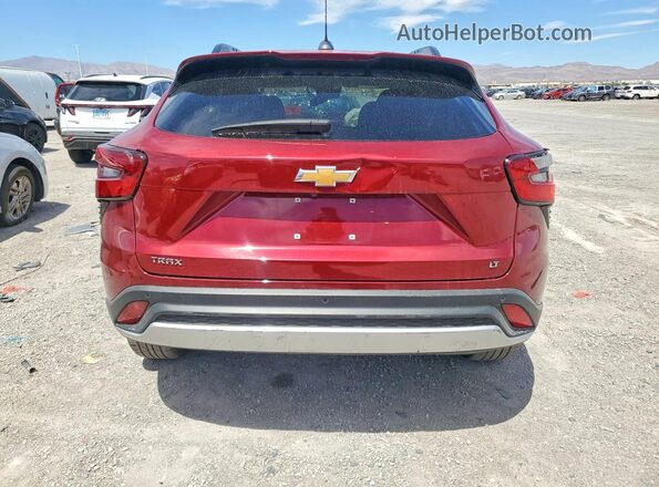 KL77LHEP9SC154733 2025 CHEVROLET TRAX Burgundy Rear view