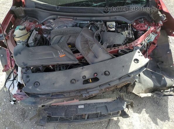 KL77LHEP9SC154733 2025 CHEVROLET TRAX Burgundy Rear interior view