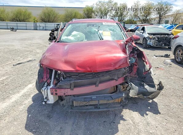 KL77LHEP9SC154733 2025 CHEVROLET TRAX Burgundy Front view