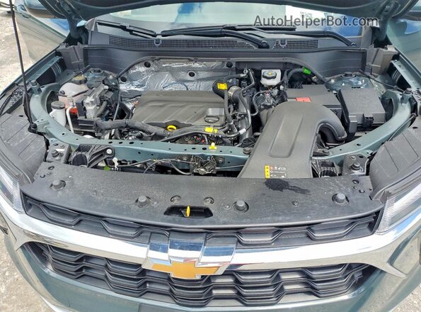 KL77LHEP9SC278467 2025 CHEVROLET TRAX Green Engine compartment view