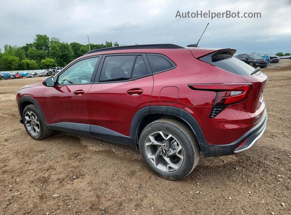 KL77LHEP9SC292207 2025 CHEVROLET TRAX Бордовый Задняя левая четверть
