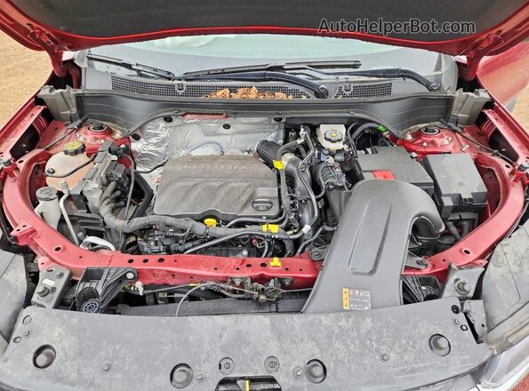 KL77LHEP9SC292207 2025 CHEVROLET TRAX Бордовый Вид подкапотного пространства