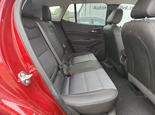 KL77LHEP9SC292207 2025 CHEVROLET TRAX Бордовый Вид задней части салона