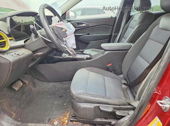 KL77LHEP9SC292207 2025 CHEVROLET TRAX Бордовый Вид салона спереди