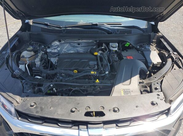KL77LHEPXSC100633 2025 CHEVROLET TRAX Black Vista del compartimento del motor